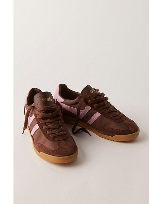 Gola Brown Tornado Trainers Shoe