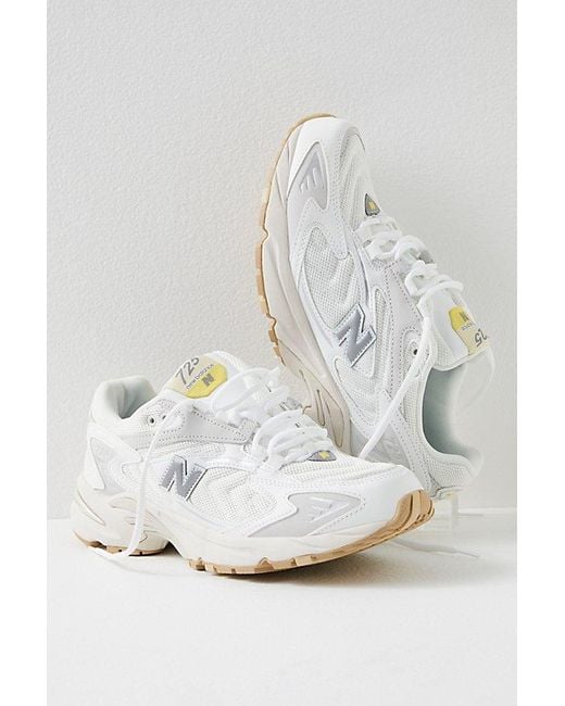 ★人気★ New Balance 725 White Amazon.com | New Balance 725 Unisex Sneakers, White/Grey, 9
