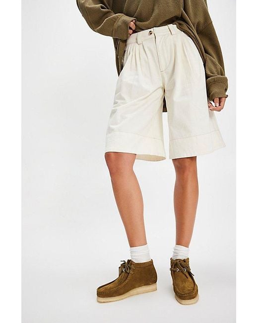 Clarks Natural Wallabee Boots