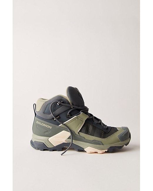 Salomon Gray X Ultra 5 Mid Gore-Tex Hiking Boots
