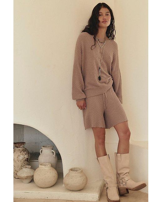 free-est Multicolor Rowan Sweater Short Set By
