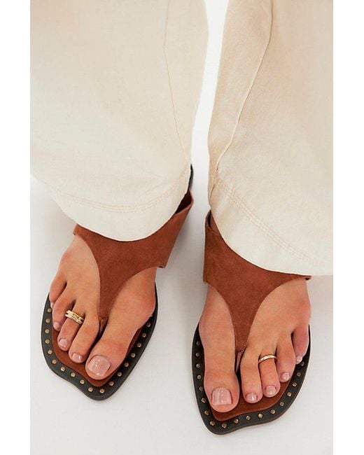 Ash Natural Noa Thong Sandals
