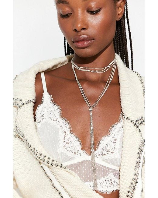 Free People Natural Feeling Again Lariat Necklace