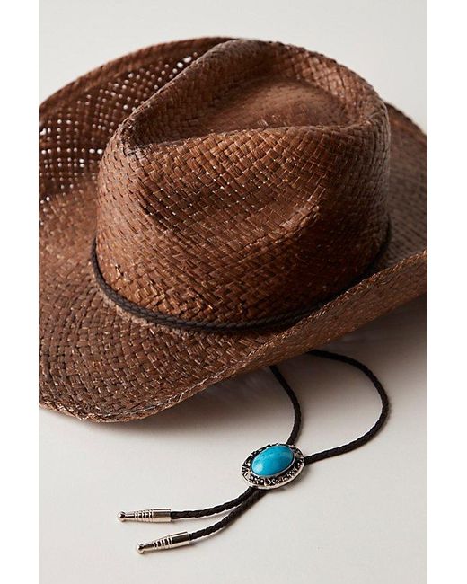 Free People Brown Coco Cowboy Hat