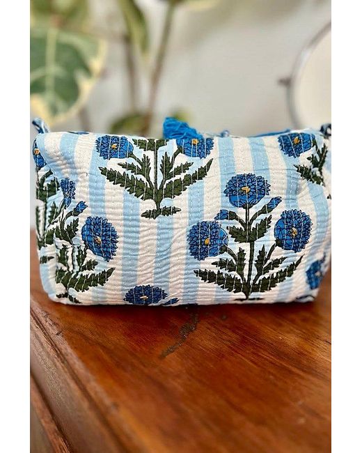 Be Deva Blue Pali Cosmetic Bag