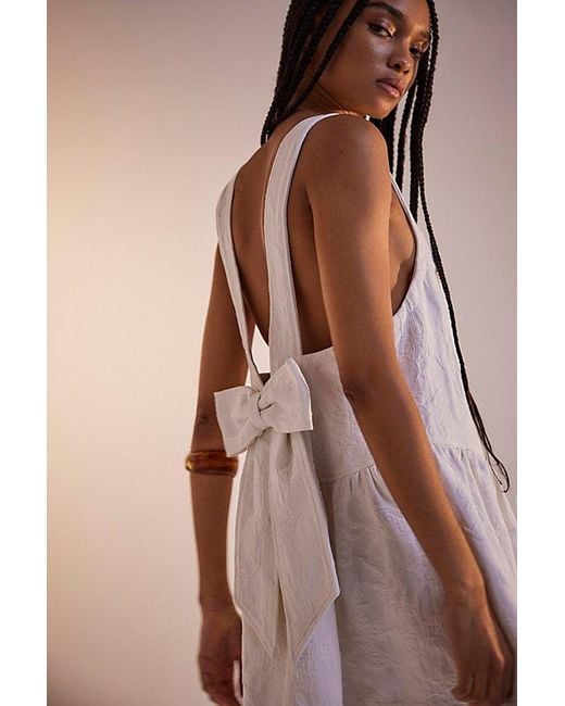 Free People About Town Mini Dress in White Lyst