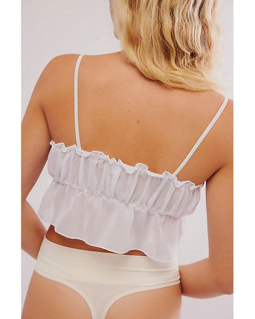 Only Hearts White Coucou Lola Petal Bralette
