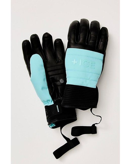 Bogner Fire + Ice Black Ina Gloves