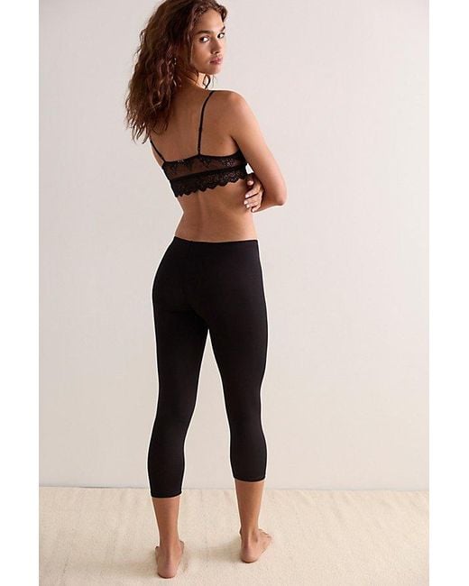 Only Hearts Black So Fine Capri Leggings