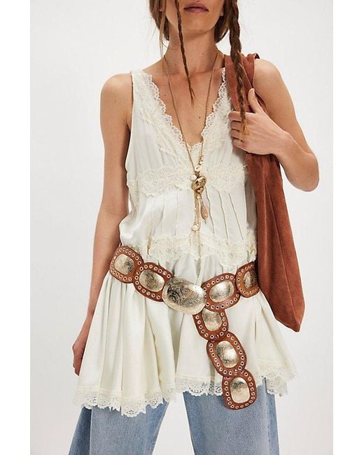 Free People Brown Supernova Hip Belt