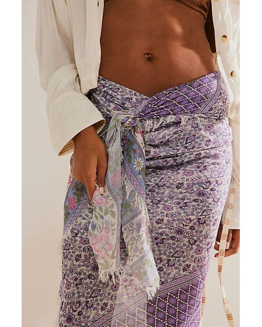 Spell Purple Sienna Travel Scarf At Free People In Lilac