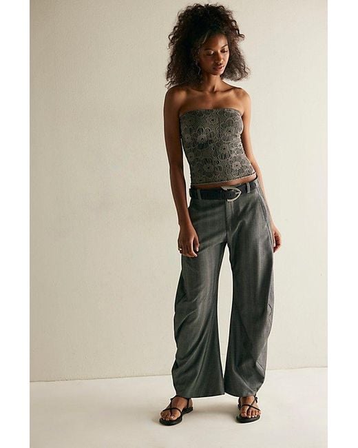 Intimately By Free People Gray Favorite Find Tube Top By