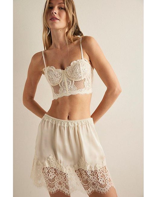 Intimately By Free People Brown Midweek Dance Longline Balconette Bra By