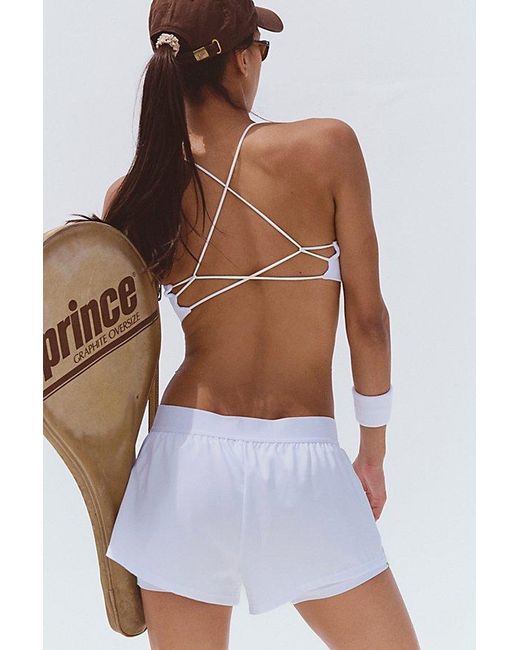 Fp Movement White Stinger Run Shorts