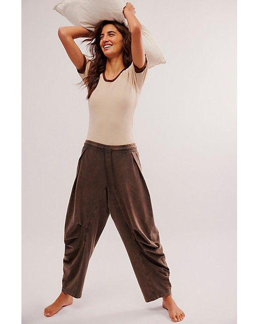 Intimately By Free People Brown Daytime Dreamer Lounge Trousers