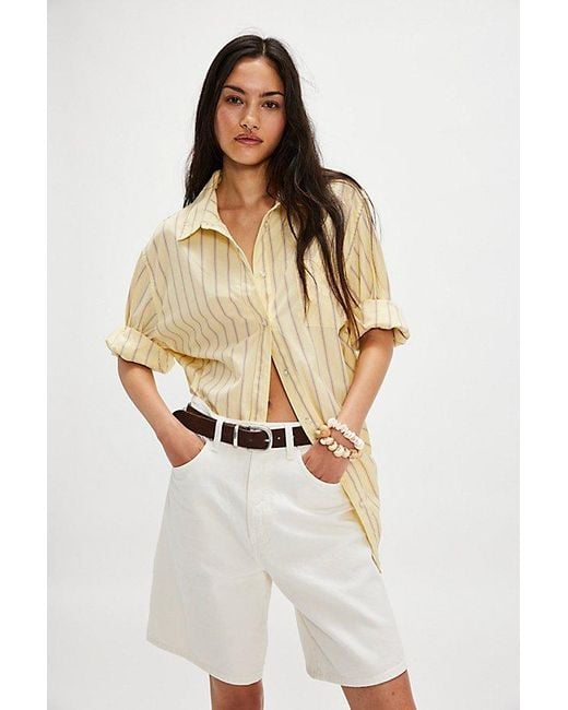 Agolde Natural Indra Shorts