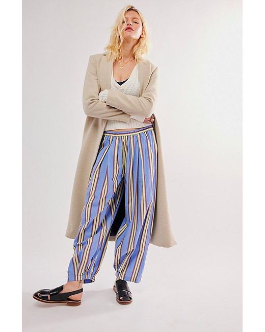Striped hotsell parachute pants