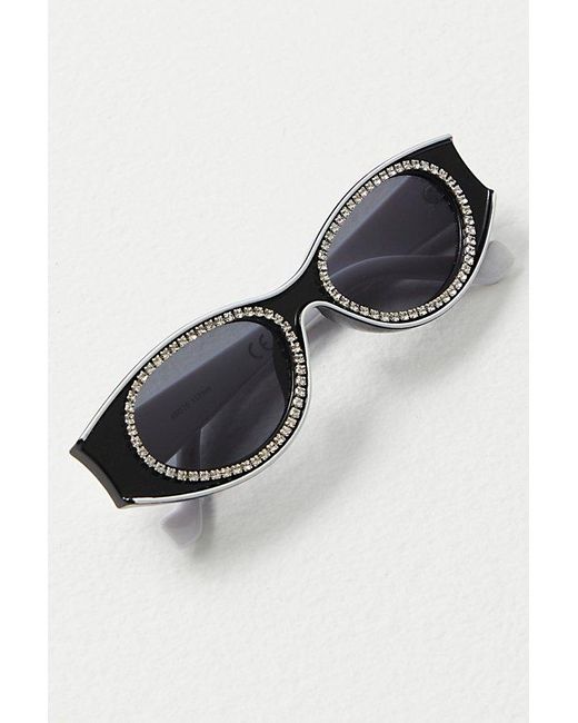 Free People Mazzy Crystal Round At In Black