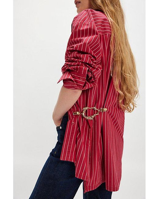 Free People Natural Gather Round Cinch Pin