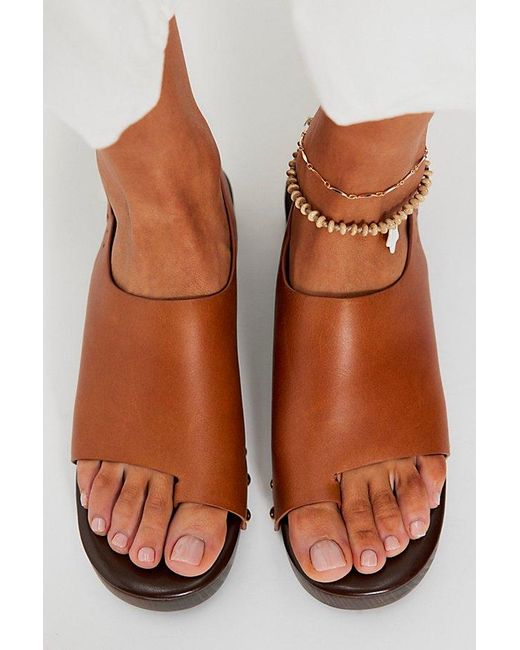 Jeffrey Campbell White Piper Clogs