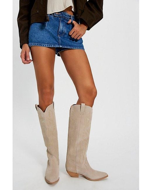Jeffrey Campbell Blue Finn Tall Western Boots