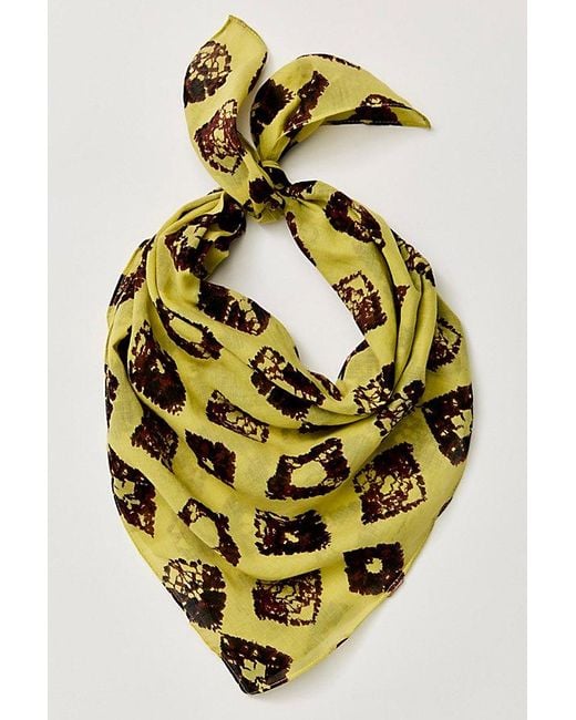 Free People Multicolor Beach Daze Cotton Bandana