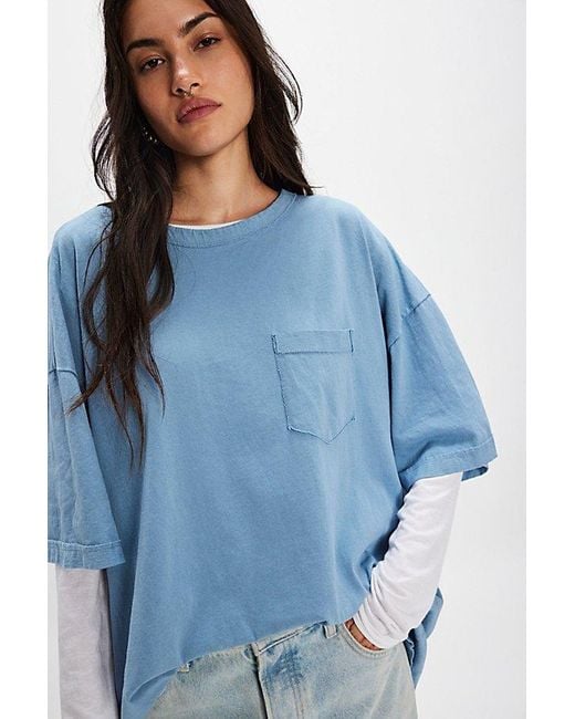 Ragabond Blue Queen Of Hearts Tee