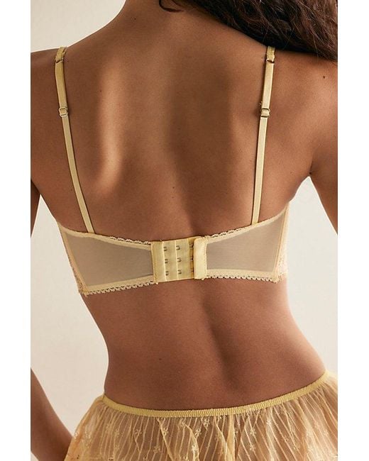Intimately By Free People Brown Daisies For Days Longline Bra By