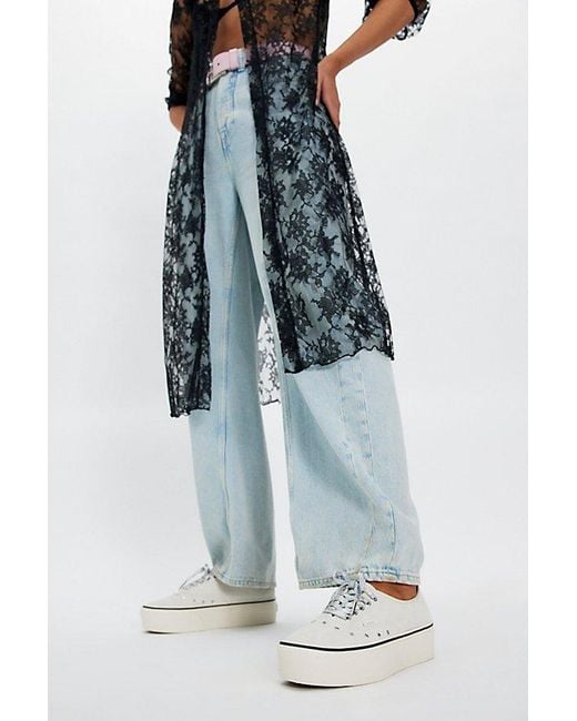 Vans Blue Authentic Stackform Sneakers