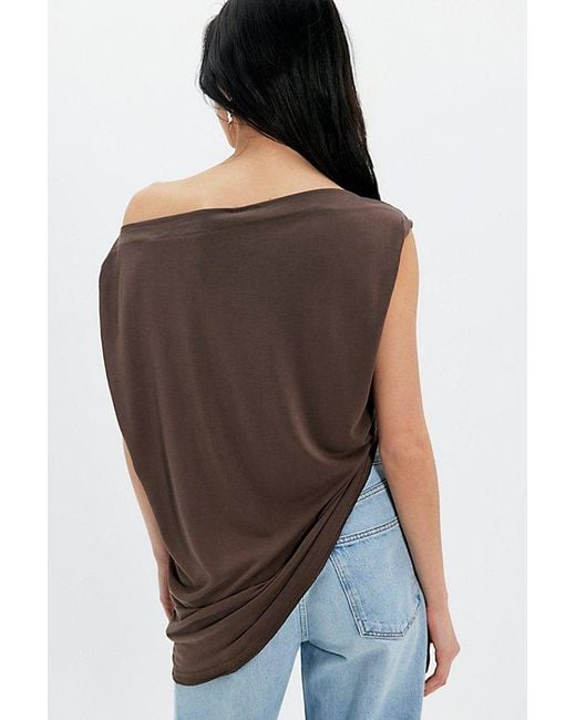 Free People Brown Cascadia Tunic