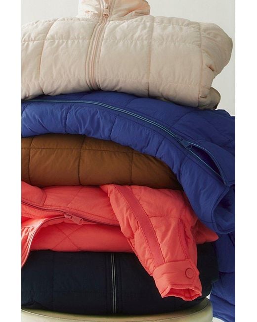 Fp Movement Blue Pippa Packable Puffer Jacket