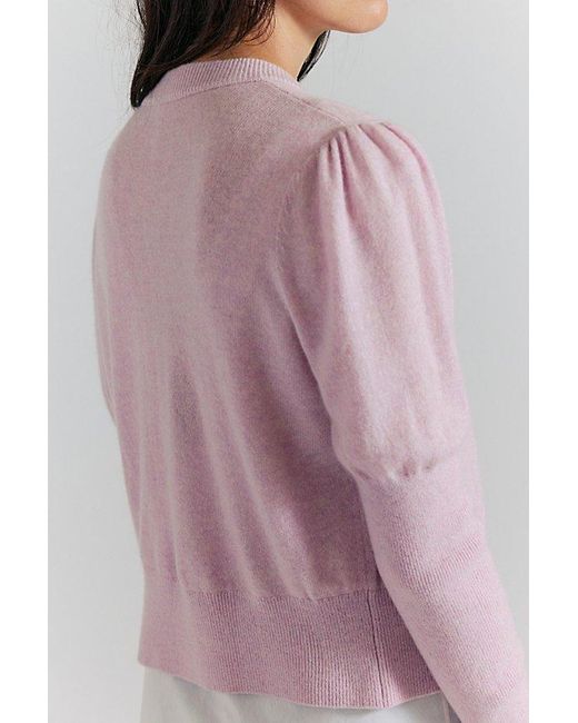 Free People Gray Sloane Cashmere Cardigan