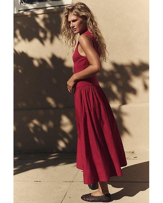 free-est Multicolor Pepita Midi Dress By