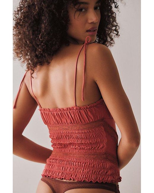 Intimately By Free People Red All Yours Cami By