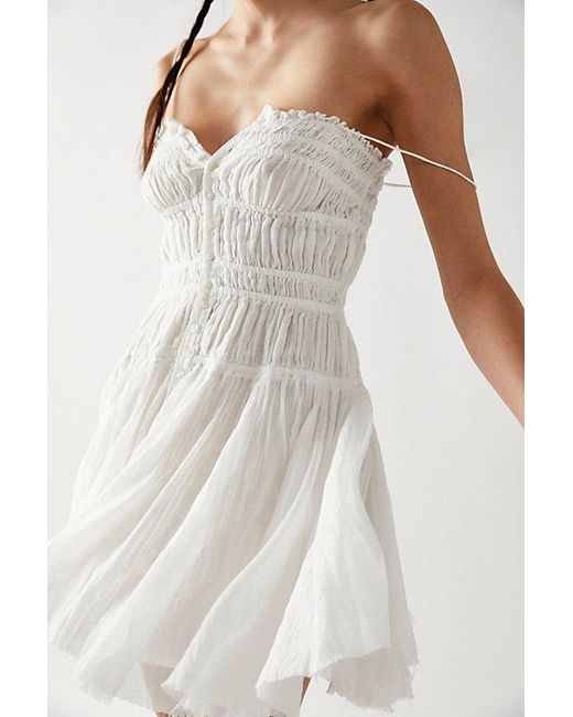 Free People White Fp One Lausanne Slip