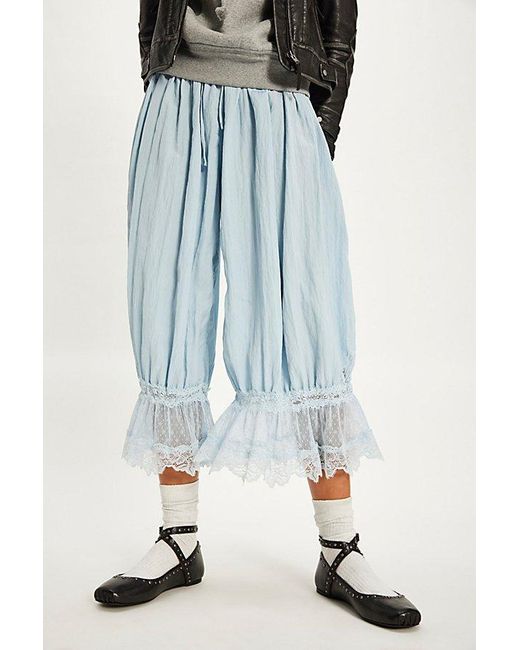 Free People Blue Grace Gems Ballet Flats