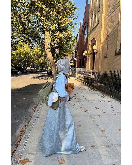 Free People Blue Maybe Forever Maxi Dress