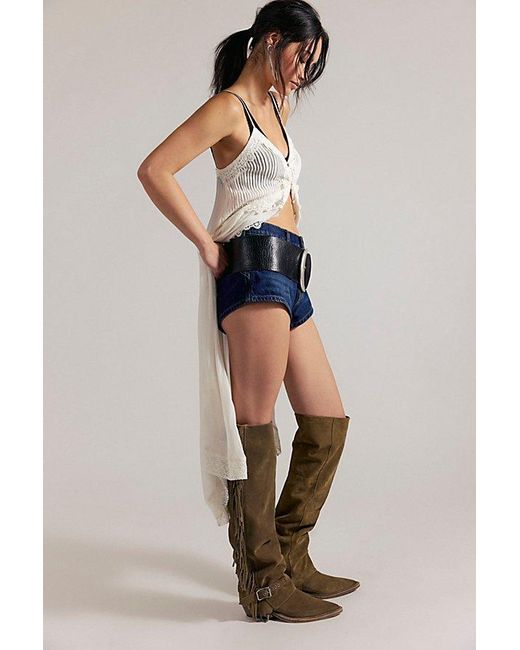 Free People Brown We The Free Alyse Convertible Over-The-Knee Boots