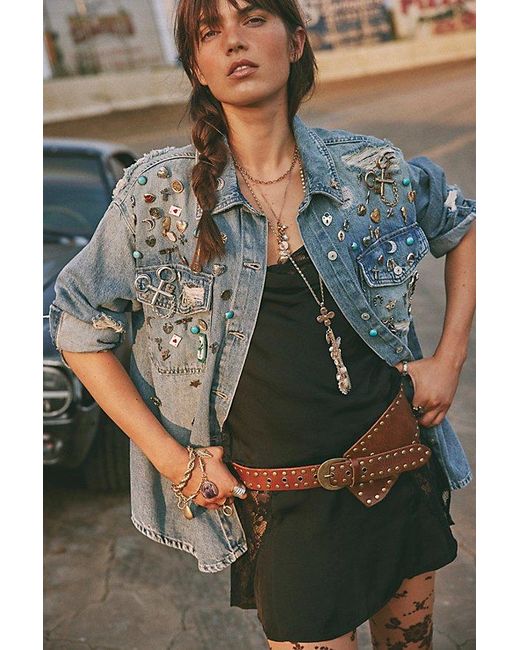 Free People Pink Just My Style Pin Set