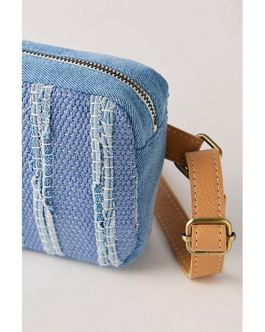 Mercado Global Blue Felipa Belt Bag