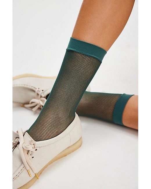 Maria La Rosa Natural Net Socks