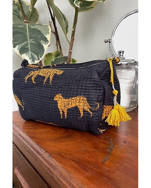 Be Deva Blue Aarav Cosmetic Bag