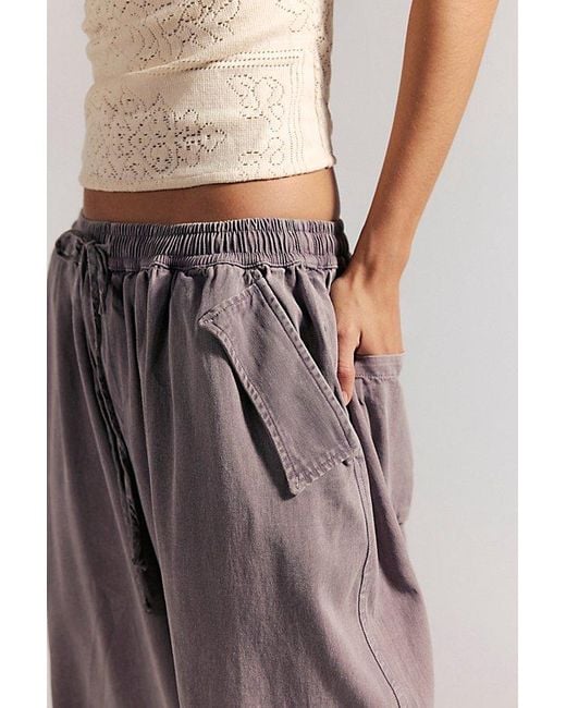 Free People Multicolor Bobbi Pull-On Cargo Trousers