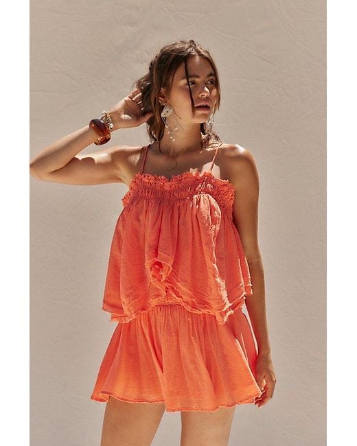 Free People Green Layla Set By