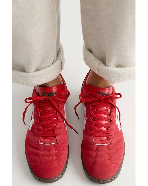 Asics Red Leggerezza St Sneakers