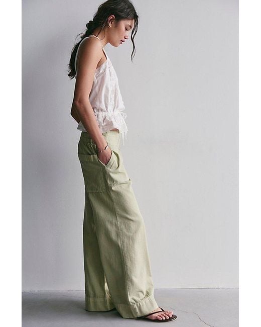 Free People Multicolor We The Free Breezy Denim Pull-On Jeans