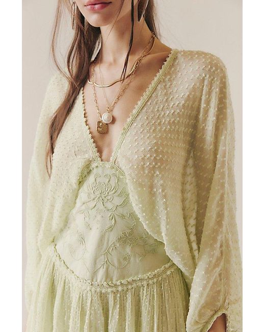 Free People Natural Sweet Dreams Mini Dress