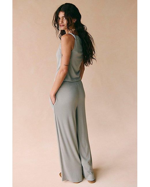 free-est Purple Good Feels Pant Set