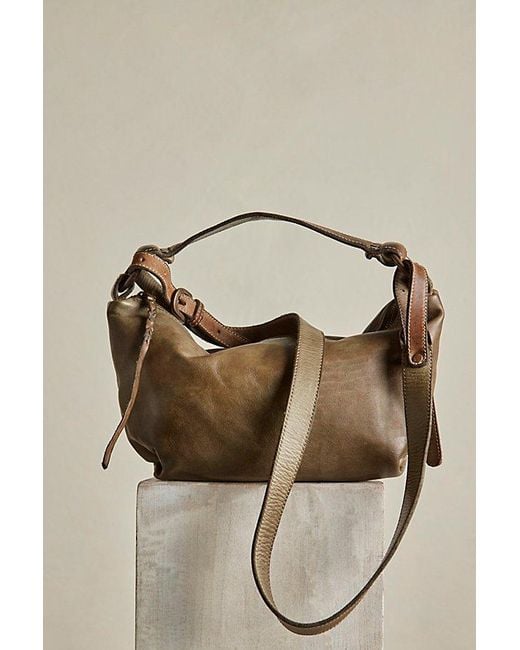 Free People Gray Addison Shoulder Bag
