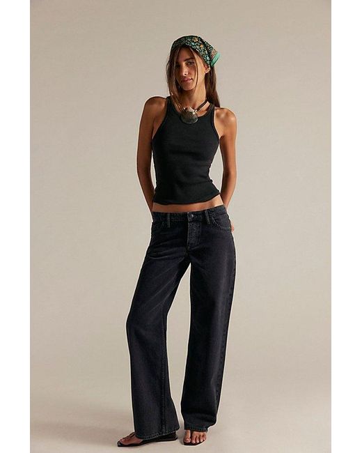 Free People Multicolor Tennessee Low-rise Boyfriend Jeans